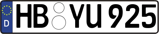 HB-YU925