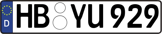 HB-YU929