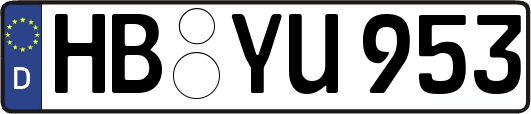 HB-YU953