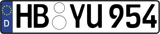 HB-YU954