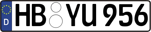 HB-YU956