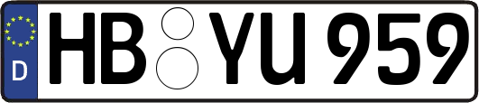 HB-YU959