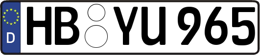 HB-YU965