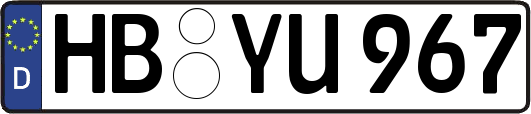 HB-YU967