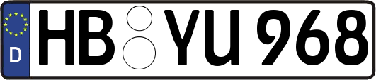 HB-YU968