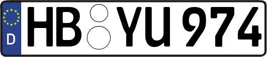 HB-YU974