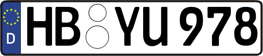 HB-YU978