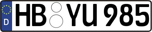 HB-YU985