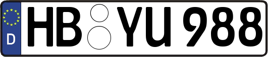 HB-YU988