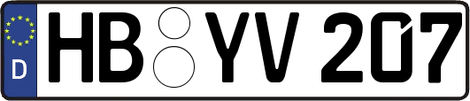 HB-YV207