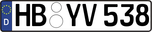 HB-YV538