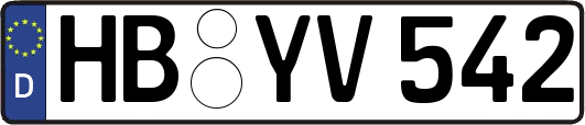 HB-YV542
