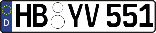 HB-YV551