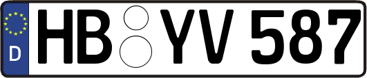 HB-YV587