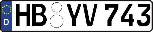 HB-YV743