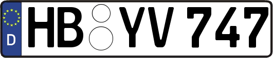 HB-YV747