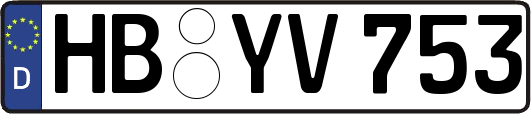 HB-YV753