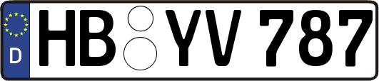 HB-YV787