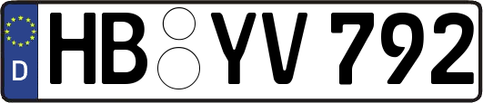 HB-YV792