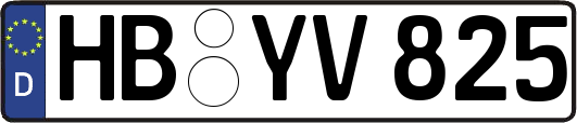 HB-YV825