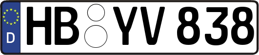 HB-YV838