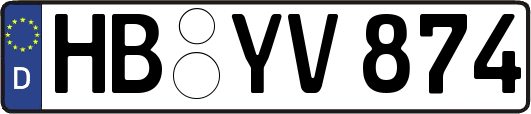 HB-YV874