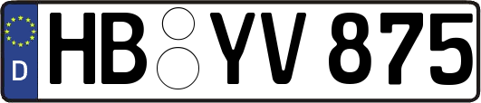 HB-YV875