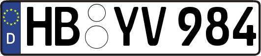 HB-YV984