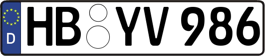 HB-YV986