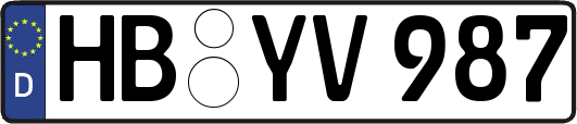 HB-YV987