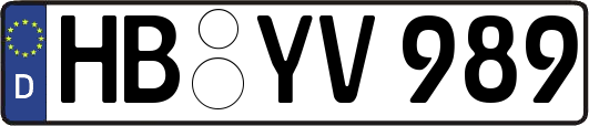 HB-YV989