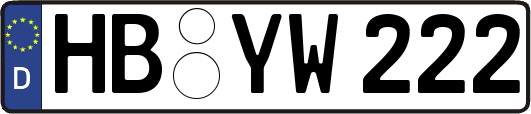 HB-YW222