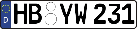 HB-YW231