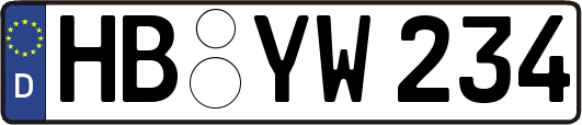 HB-YW234