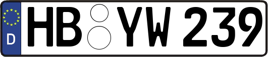 HB-YW239
