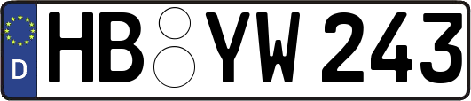 HB-YW243