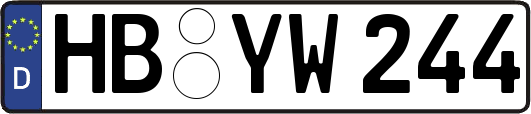 HB-YW244
