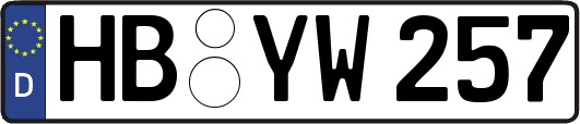 HB-YW257