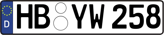 HB-YW258
