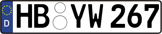 HB-YW267