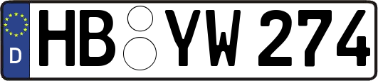 HB-YW274