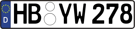 HB-YW278
