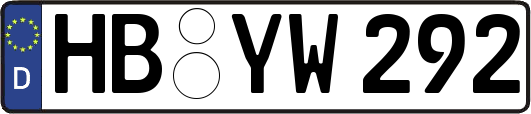 HB-YW292