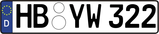 HB-YW322