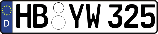 HB-YW325