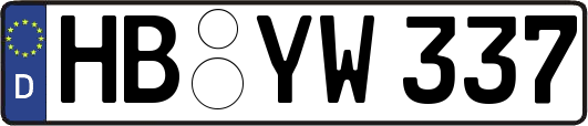 HB-YW337