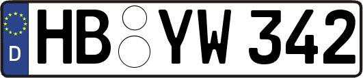 HB-YW342