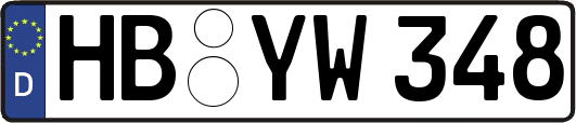 HB-YW348