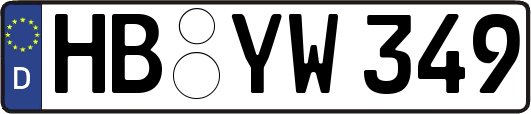 HB-YW349