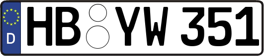 HB-YW351